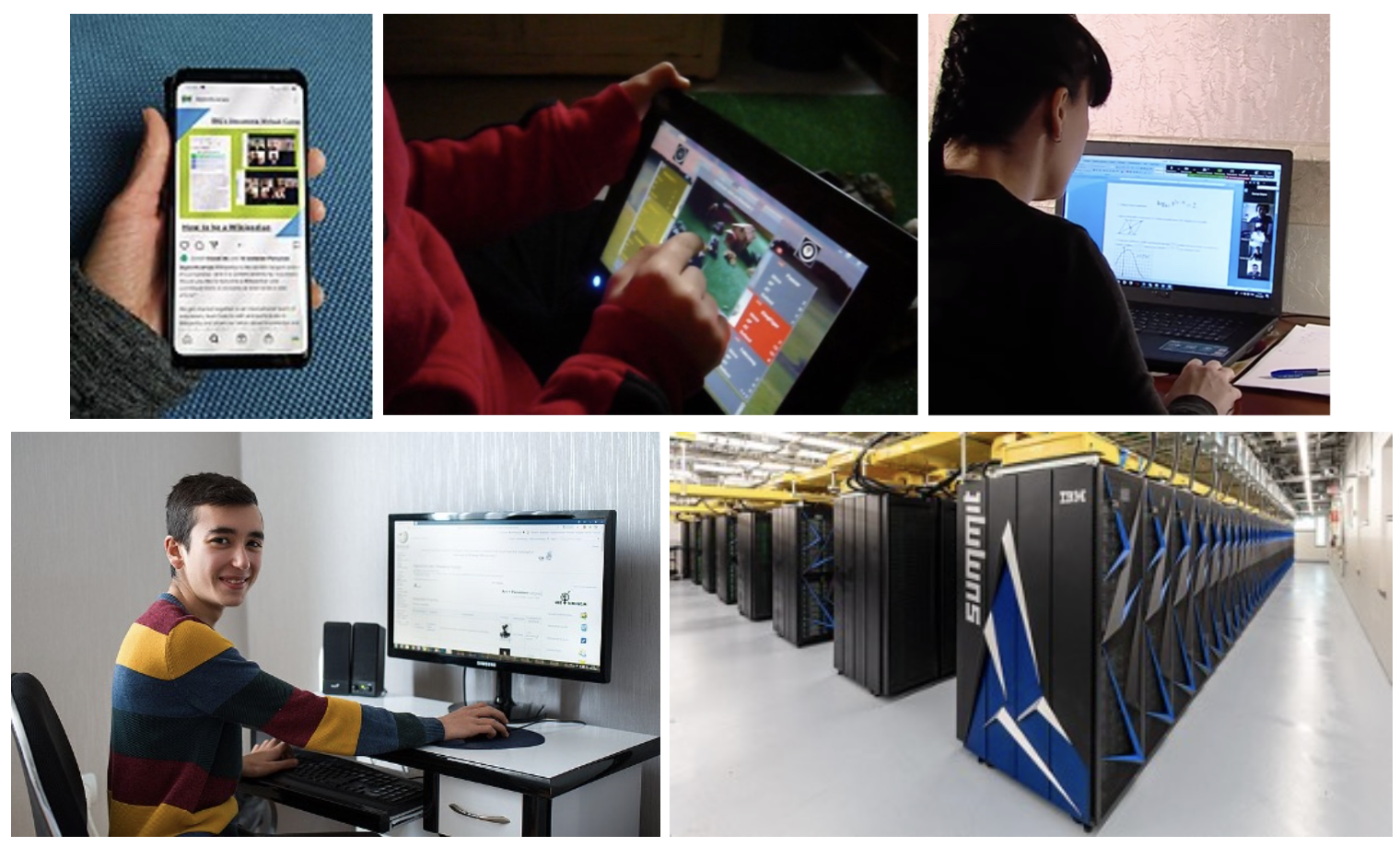 various computers