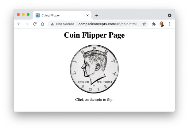 Coin Page Screenshot