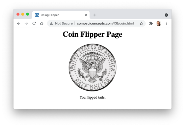 Coin Page Screenshot